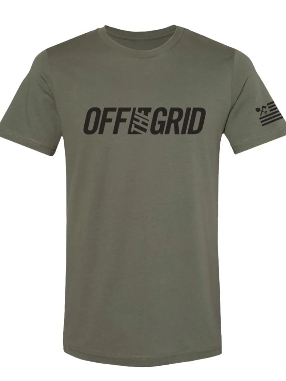 Off The Grid Surplus Off The Grid Solid Logo S/S Tee Shirt - Navy